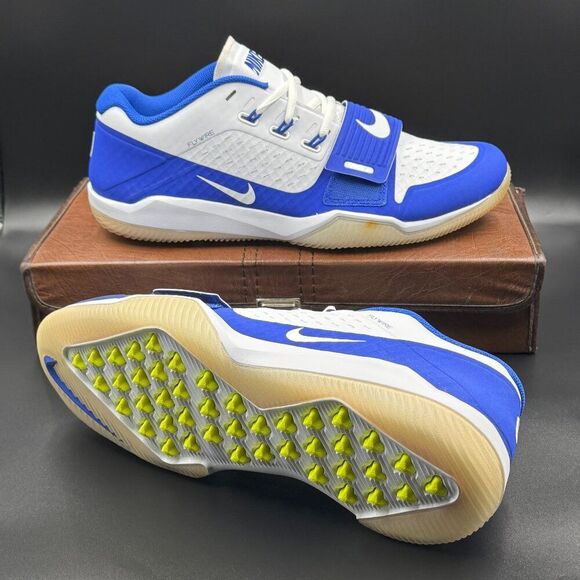 Nike Alpha Menace Turf Low 'White Game Royal' - Picture 1 of 13
